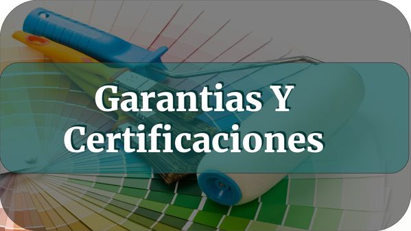 Garantias Y Certificaciones