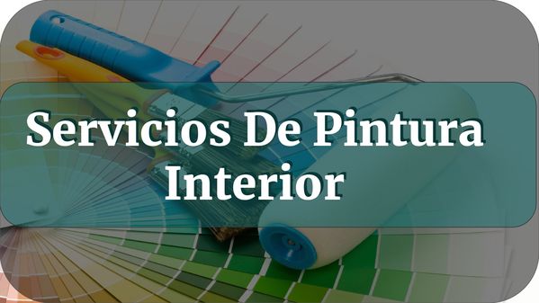 Servicios De Pintura Interior