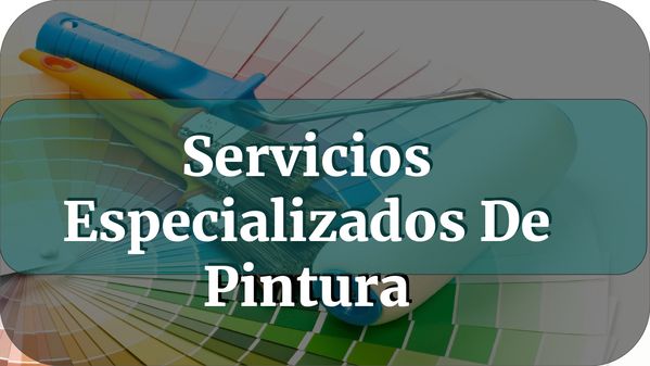 Servicios Especializados De Pintura